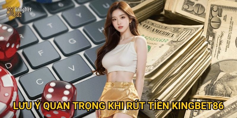 Lưu ý quan trọng khi Rút tiền Kingbet86