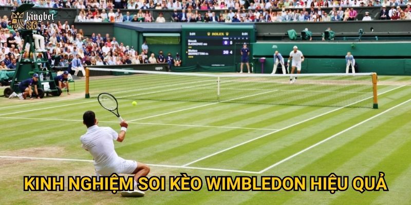 Kinh nghiệm soi kèo Wimbledon hiệu quả